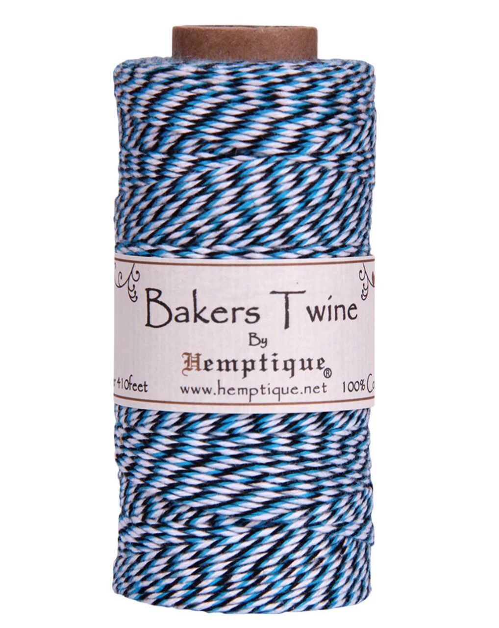Hemptique Cotton Bakers Twine 2-Ply Spools Eco Friendly Sustainable Naturally Grown Jewelry Bracelet Making Paper Crafting Scrapbooking Bookbinding Mixed Media Crocheting Macrame Seasonal Holiday Gift Wrapping Outdoor Gardening